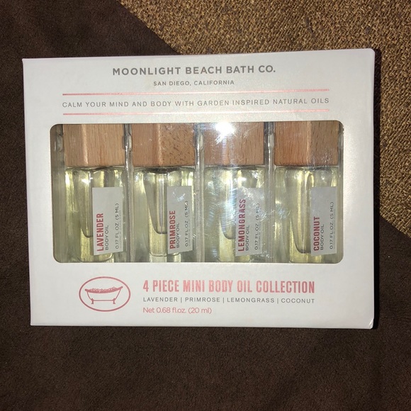 Body Oil Collection Minis Nwt